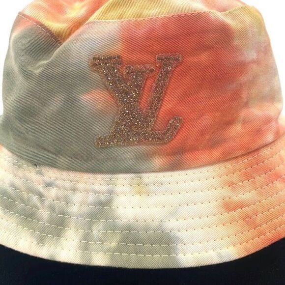 Steve‎ Madden Women’s Faux Tie Dye LV Bucket Hat Multicolor OS NWOT main image 5